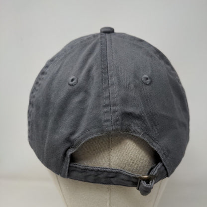 Dog Mom Slideback Hat Gray One Size Adjustable Embroidered Open Road
