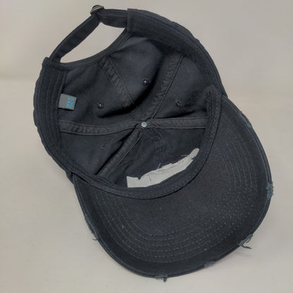 2001 Odyssey Slideback Hat Black One Size Embroidered Solid District
