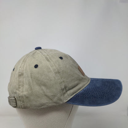 Anchor Patch Slideback Hat Multicolor One Size Adjustable Vented Holes Cotton