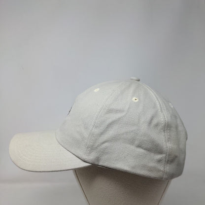 New Orleans Saints Strapback Hat Tan OSFA Adjustable Embroidered 6 Panel NFL