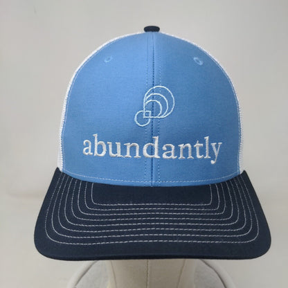 Abundantly Snapback Trucker Hat Multicolor One Size Mesh Back 6 Panel Richardson