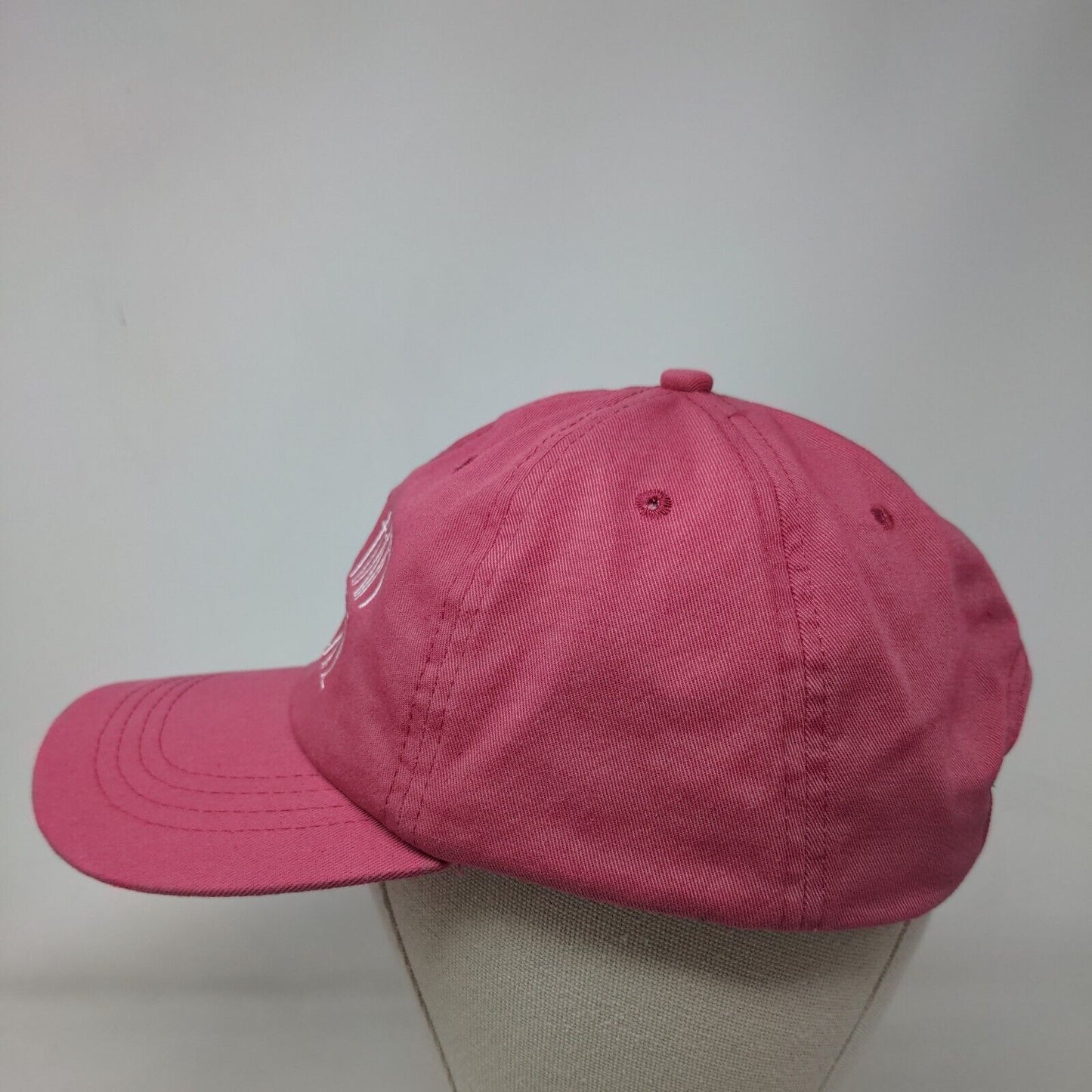 Mermaid Hair Don't Care Slideback Hat Pink One Size Embroidered 6 Panel