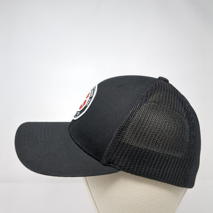 CMS Recycling Inc. Fitted Mesh Back Trucker Hat Black S/M Port Authority