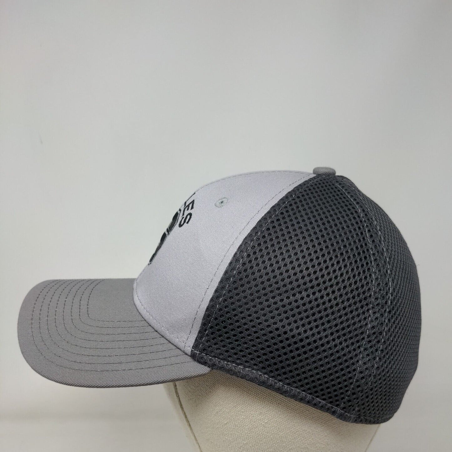 Sickles Mesh Back Fitted Hat Gray Small-Medium Embroidered Colorblock