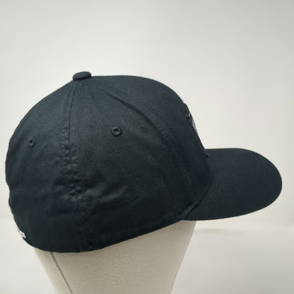 UpTop Mo Club Baseball Cap Black XL Warm Beer Cold Burgers Flexfit Stretch Hat