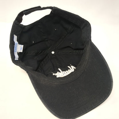 Newk's Eatery Strapback Baseball Cap Black One Size Adjustable Port & Company