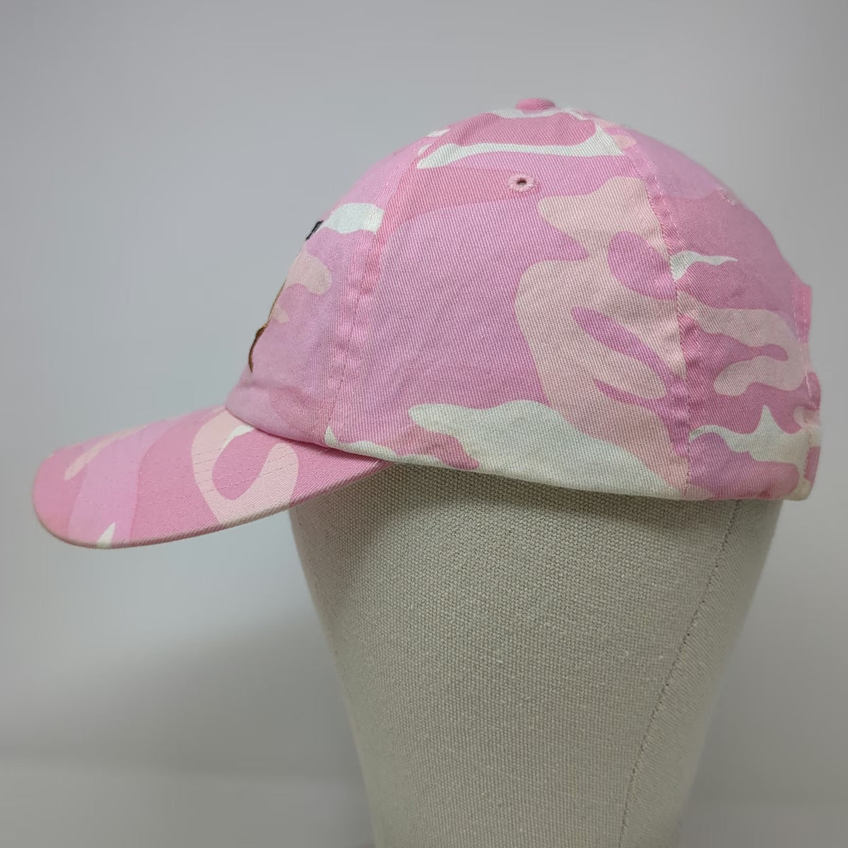 Port Authority Shed Horn Cellars Pink Camo One Size Antler Baseball Cap Hat