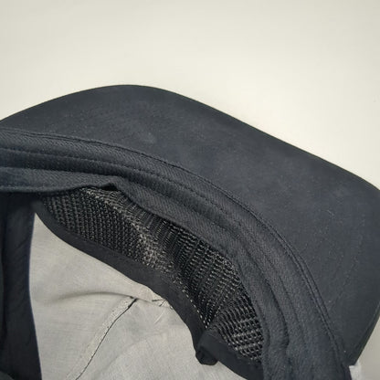 atonal 5 Panel Black Hat One Size Snapback Rope Bird Bayside 25 Nylon Cotton