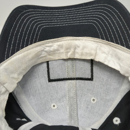Cutty Whisky Baseball Cap Black One Size White Contrast Stitching Logo Patch Hat