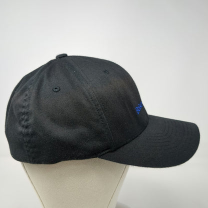 Port Authority Baseball Cap Black XL Flexfit Boise Airport Hat Curved Brim