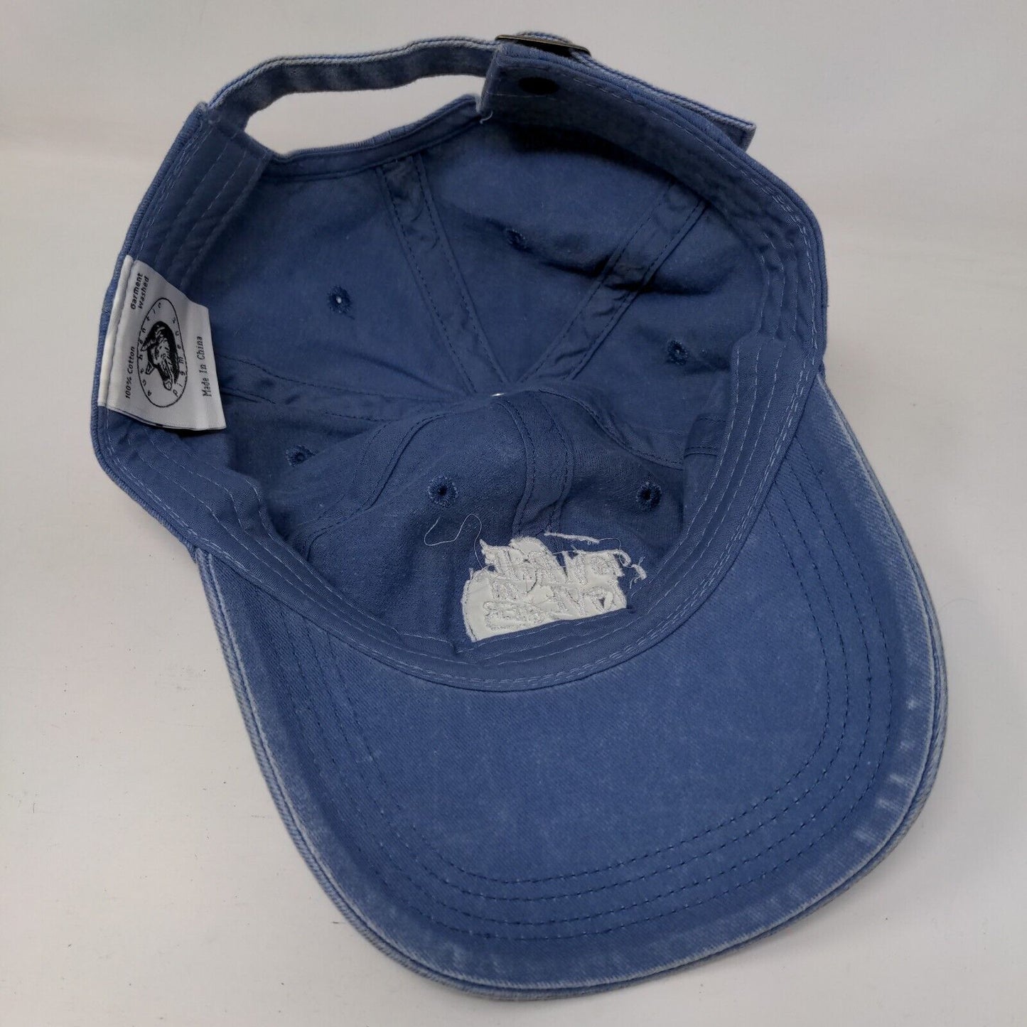 To Write Love On Her Arms Slideback Hat Blue OS Adjustable Embroidered Denim
