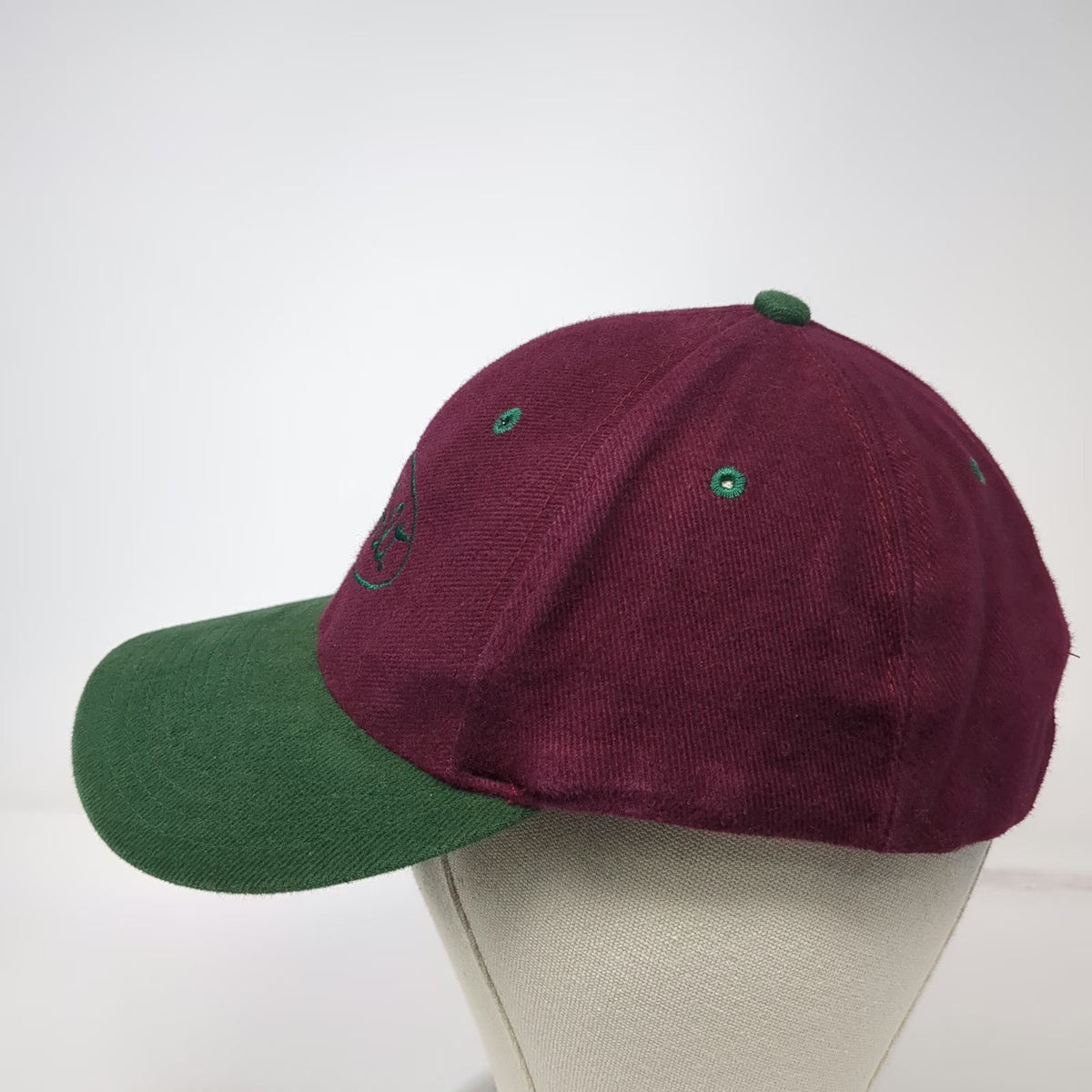 Cyrk Peterbilt Snapback Hat Purple Green One Size Trucking Logo Baseball Cap