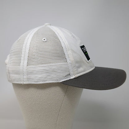 Run Before the Sun Co. Trucker Hat White One Size Hustle Is Real Mesh Snapback