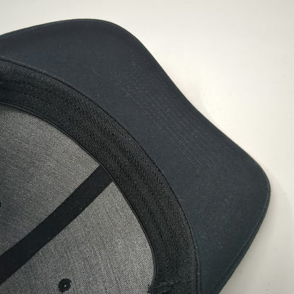 Columbia Baseball Cap Black M Mesh Back Flexfit Stretch Logo Patch Outdoors Hat