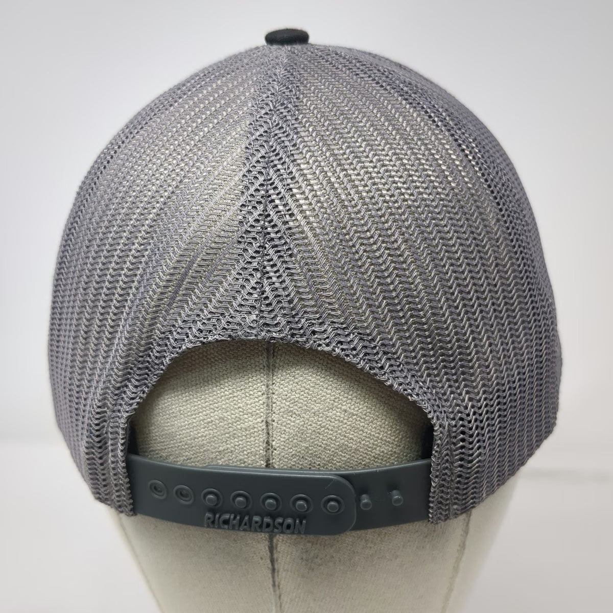 Richardson Trucker Hat Black One Size Mesh Snapback Rekluse Clutch Revolution