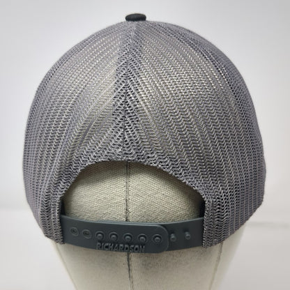 Richardson Trucker Hat Black One Size Mesh Snapback Rekluse Clutch Revolution