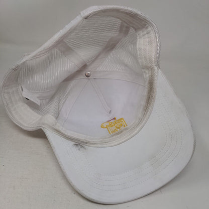 Lemonade Snapback Mesh Back Trucker Hat White One Size Athletic Works
