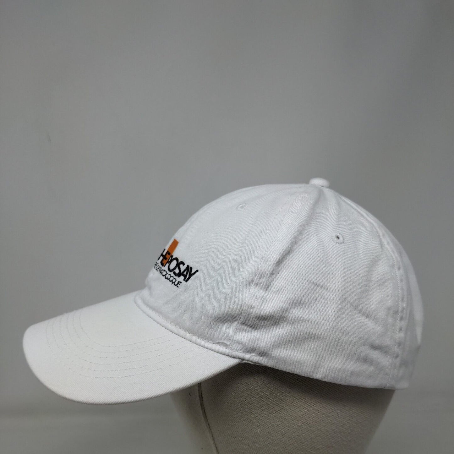 La Roche Posay Starpback Hat White One Size Adjustable Embroidered 6 Panel Halo