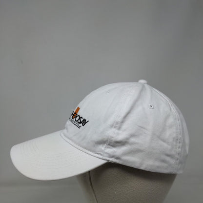 La Roche Posay Starpback Hat White One Size Adjustable Embroidered 6 Panel Halo