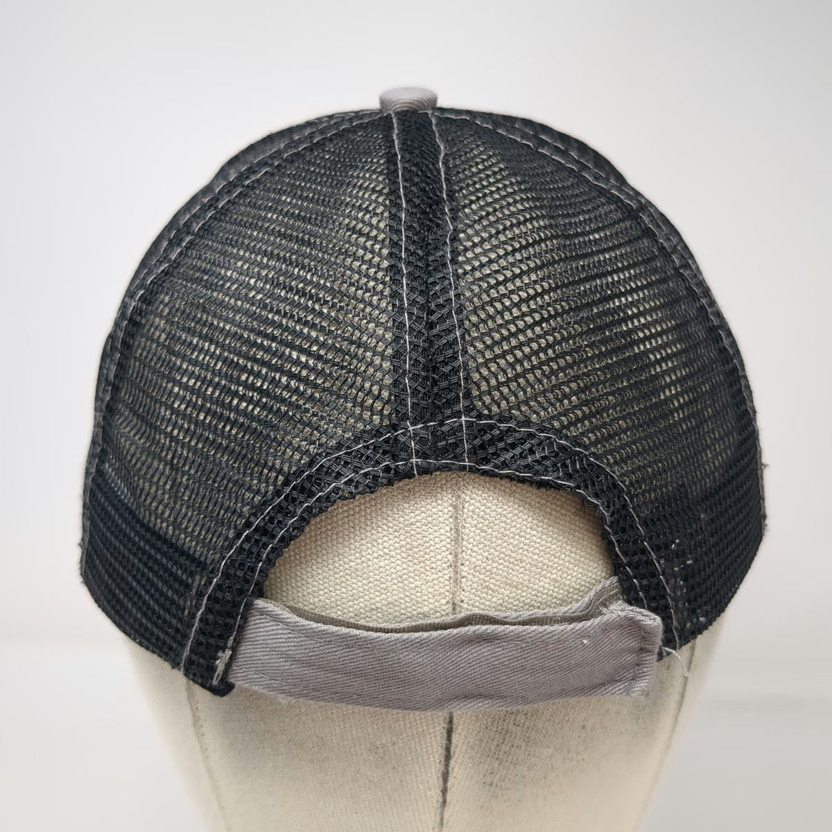 Baseball Cap Gray One Size Jerusalem Limited Edition Mesh Patch Strapback Hat