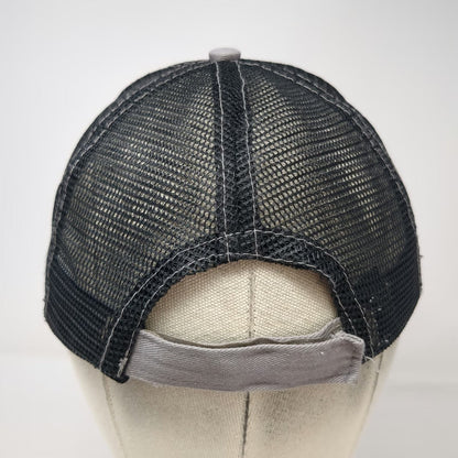 Baseball Cap Gray One Size Jerusalem Limited Edition Mesh Patch Strapback Hat