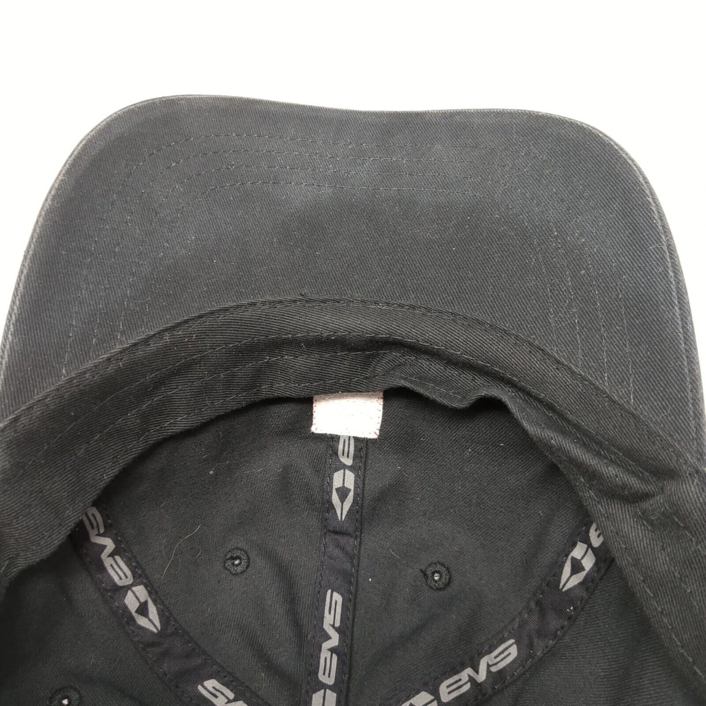 EVS Patch Slideback Hat Black One Size Adjustable Solid 6 Panel Outdoor