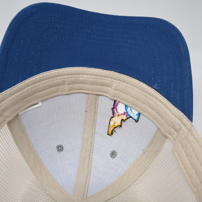 Ace Idaho Snapback Trucker Hat Multicolor OSFA Mesh Back Cap America