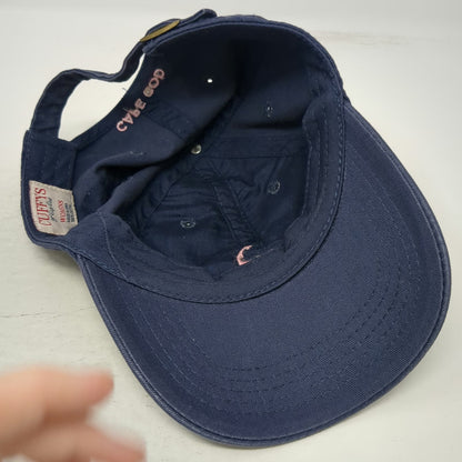 Cuffys Baseball Cap Blue Pink Womens Cape Cod Embroidered Cotton Slideback Hat