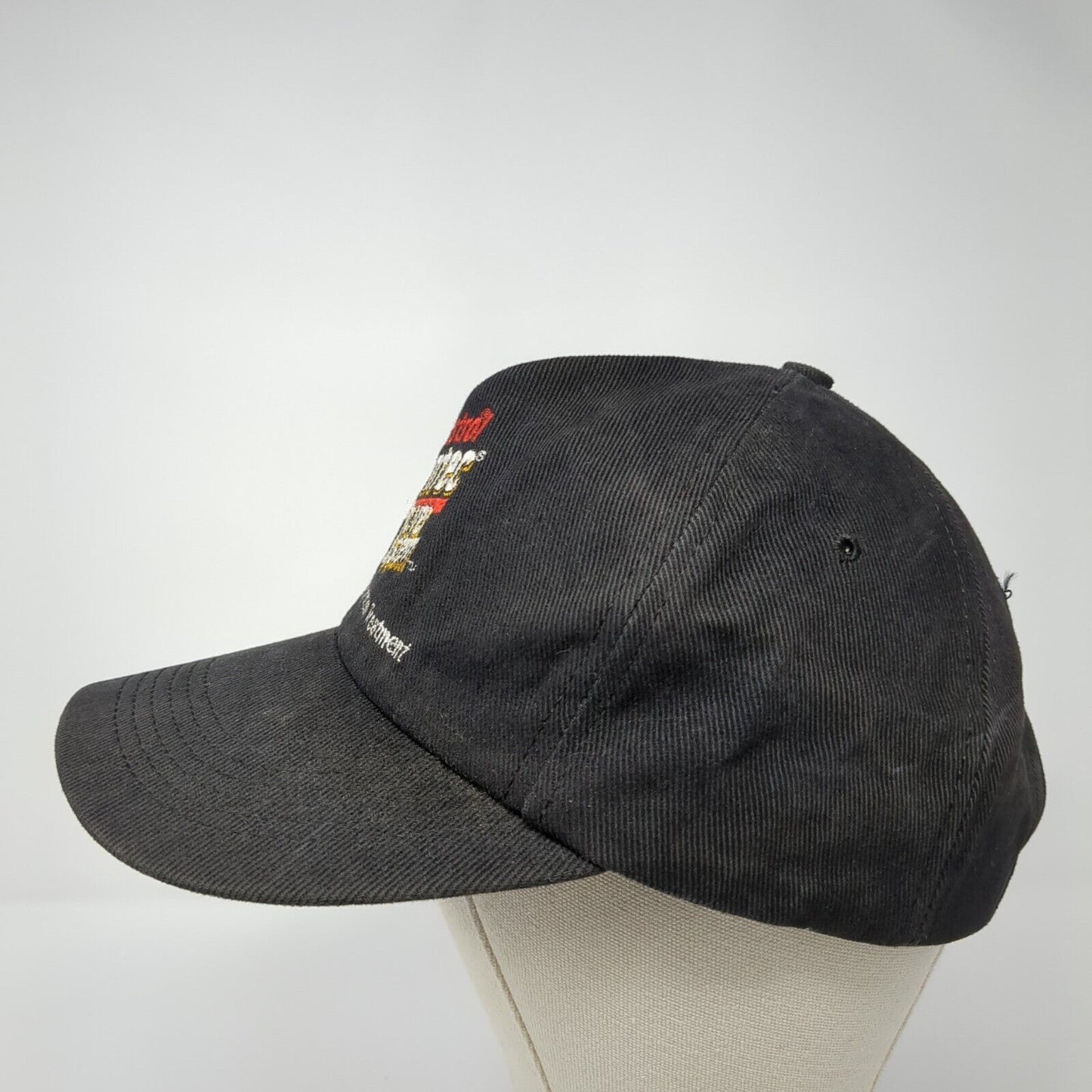 Castrol Syntec Power System Slideback Hat Black OS Adjustable 6 Panel Osterdam