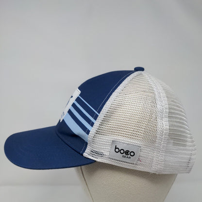Backcountry Film Festival Snapback Mesh Back Trucker Hat Blue OSFM Boco
