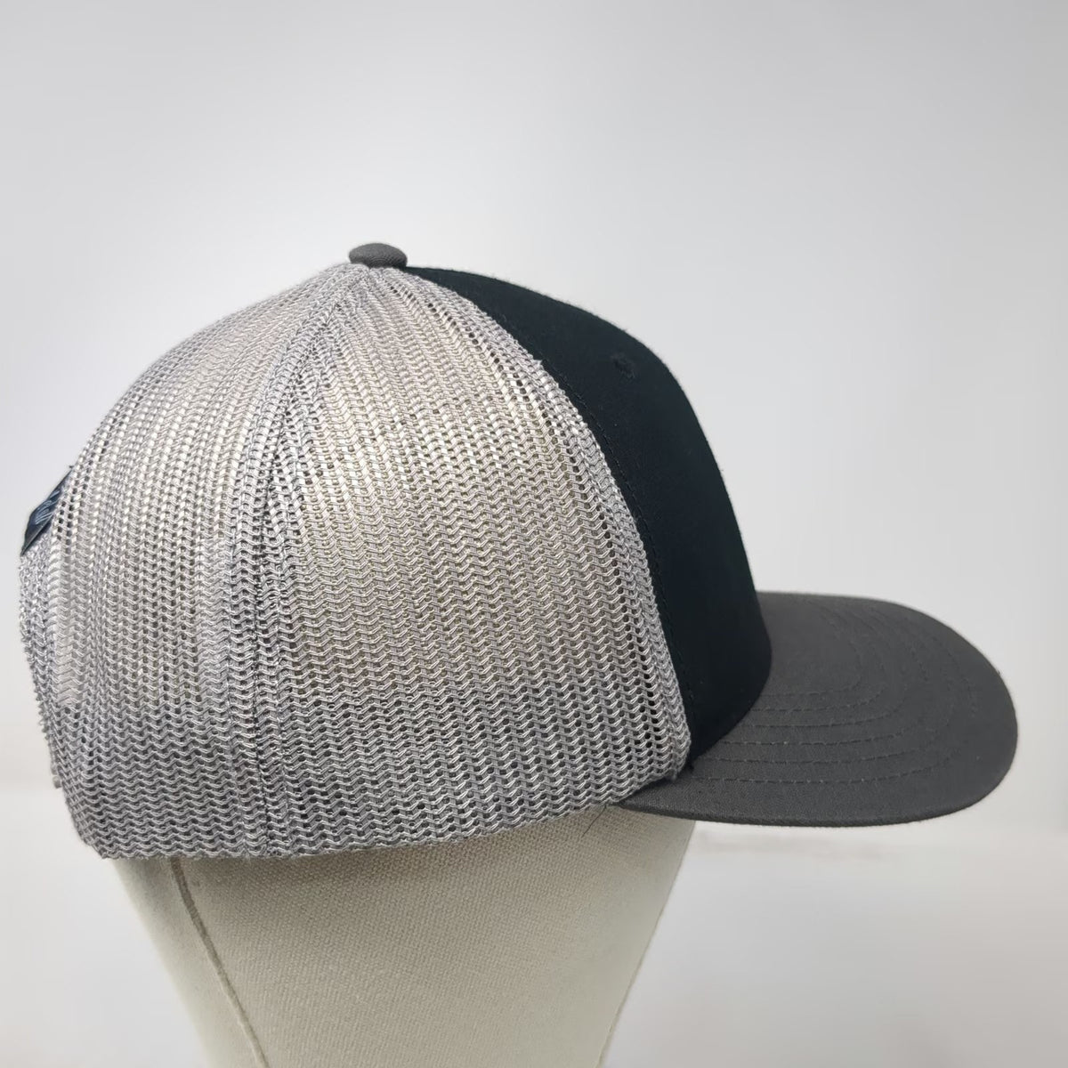 Levelwear Trucker Hat Gray One Size Blank Front McCall Golf Club Snapback