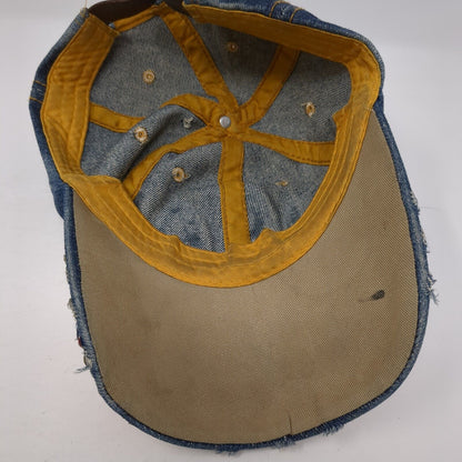 USA Bling Slideback Hat Multi One Size Adjustable Denim Rhinestone