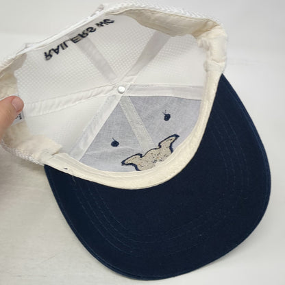 Global Alexander Trucker Hat Blue One Size Railers HC Season V Mesh Snapback
