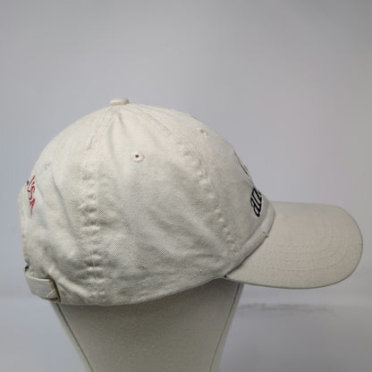 Alternative Apparel Baseball Cap Beige One Size I Heart Anthem USA Cotton Hat