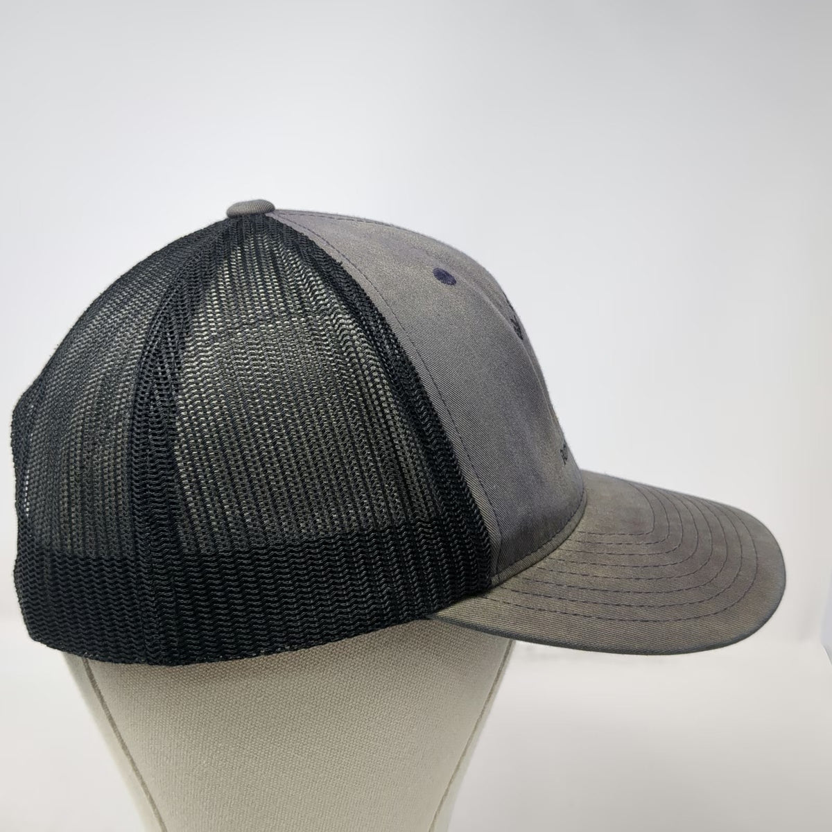 Sport-Tek Trucker Hat Blue One Size Bi-Rite Lumber Co Beaver Mesh Snapback
