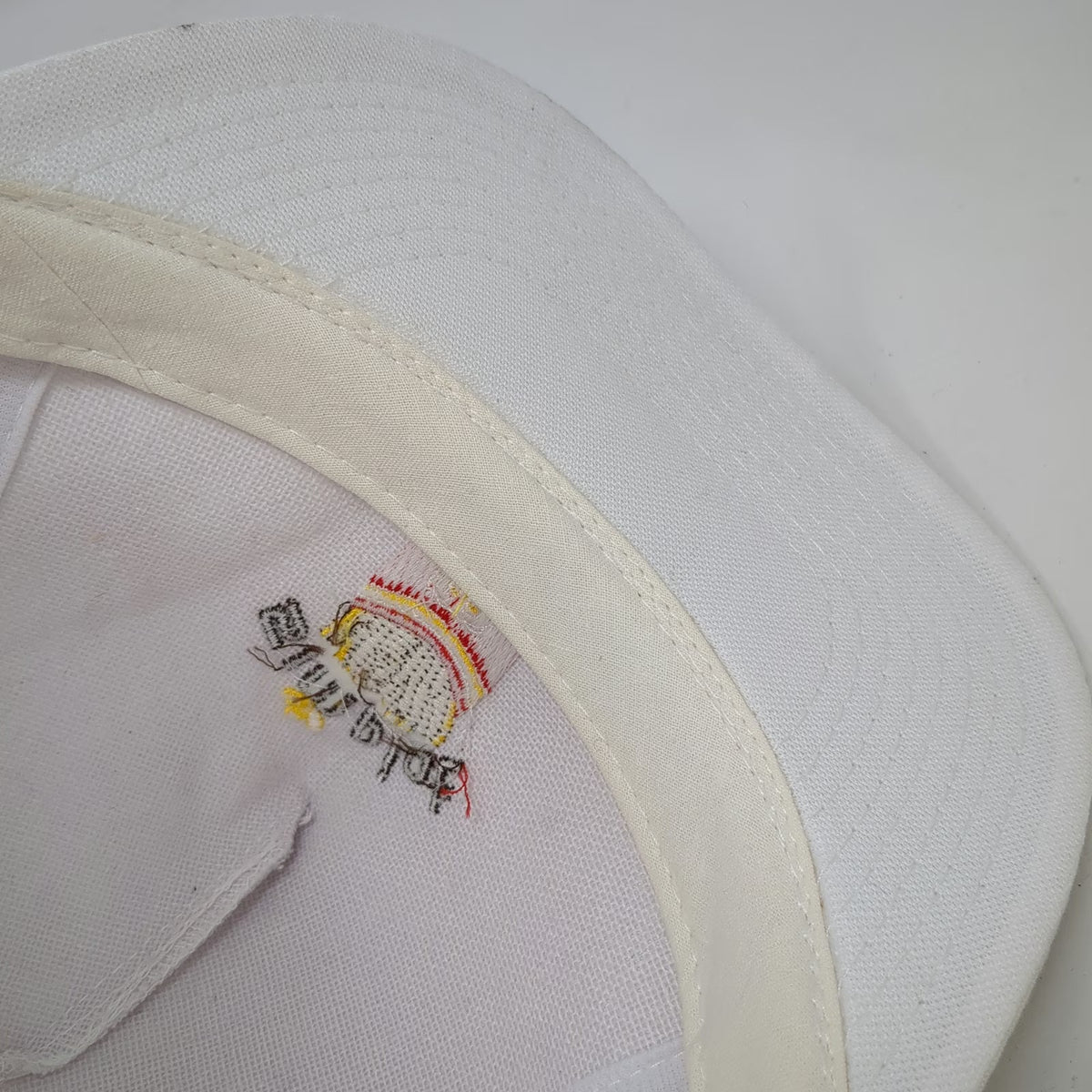 Head To Toe 5 Panel White McDonalds Simplot Fries Strapback Hat Logo Vintage
