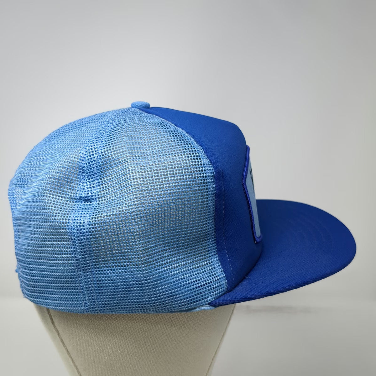 Namark Trucker Hat Blue Productive Parts Caterpillar Equipment Mesh Vintage