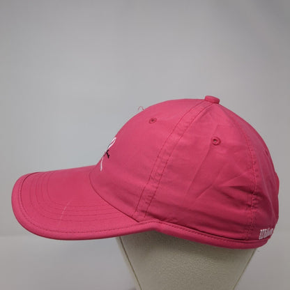 Hope Pink Ribbon Strapback Hat Pink One Size Adjustable 6 Panel Wilson