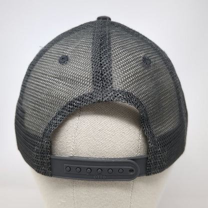Otto Trucker Hat Gray One Size Tackle Warehouse Fishing Bass Mesh Snapback Cap