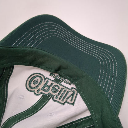 O'Reilly Auto Parts Strapback Hat Green One Size Colorblock Adjustable