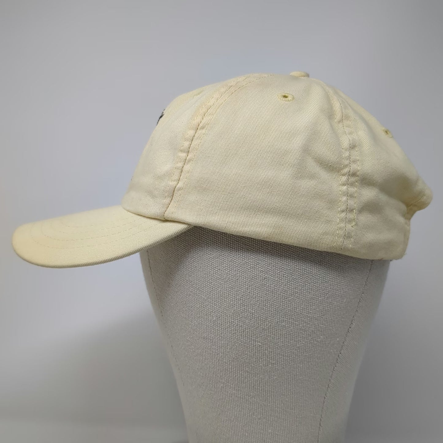 American Dry Goods Crow Creek Golf Hat Yellow One Size Baseball Cap Slideback