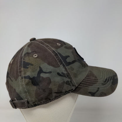 '47 Brand Mens Slideback Camo Hat OSFA Embroidered Chicago Cubs Logo Embroidered