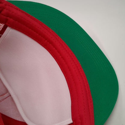 Holiday Time Trucker Hat Red Green OS LED Light Knit Christmas Tree W/Tags