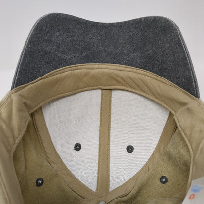 Larry Hillis Dodge Slideback Hat Multi One Size Adjustable Vented Holes Cotton
