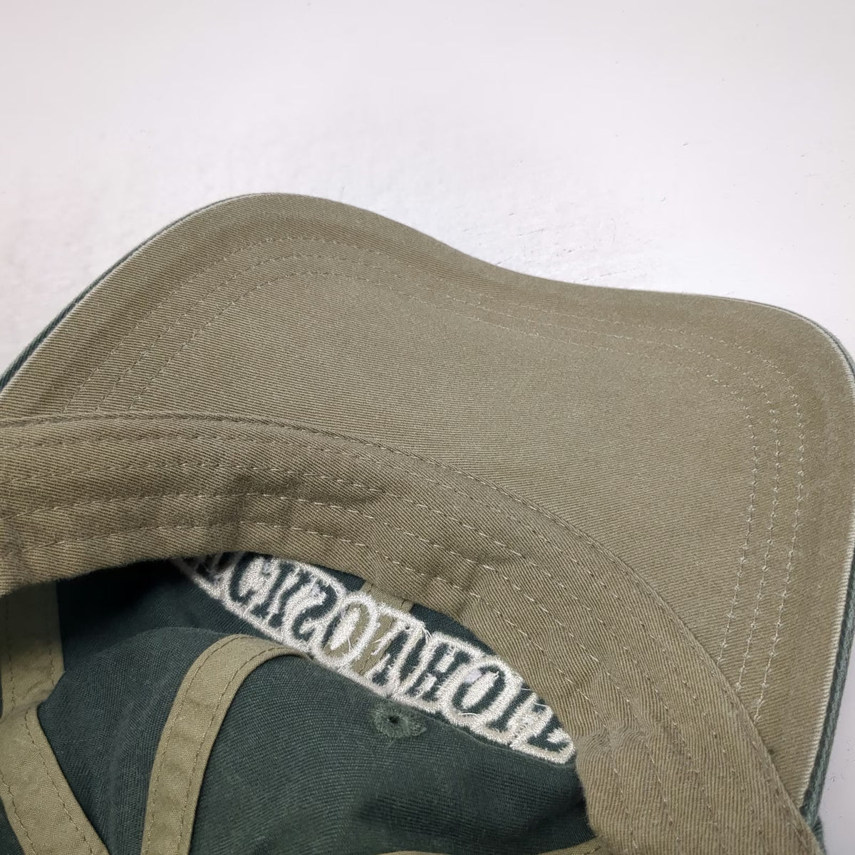 Ahead Baseball Cap Green One Size Jackson Hole Wyoming Est 1914 Strapback Hat