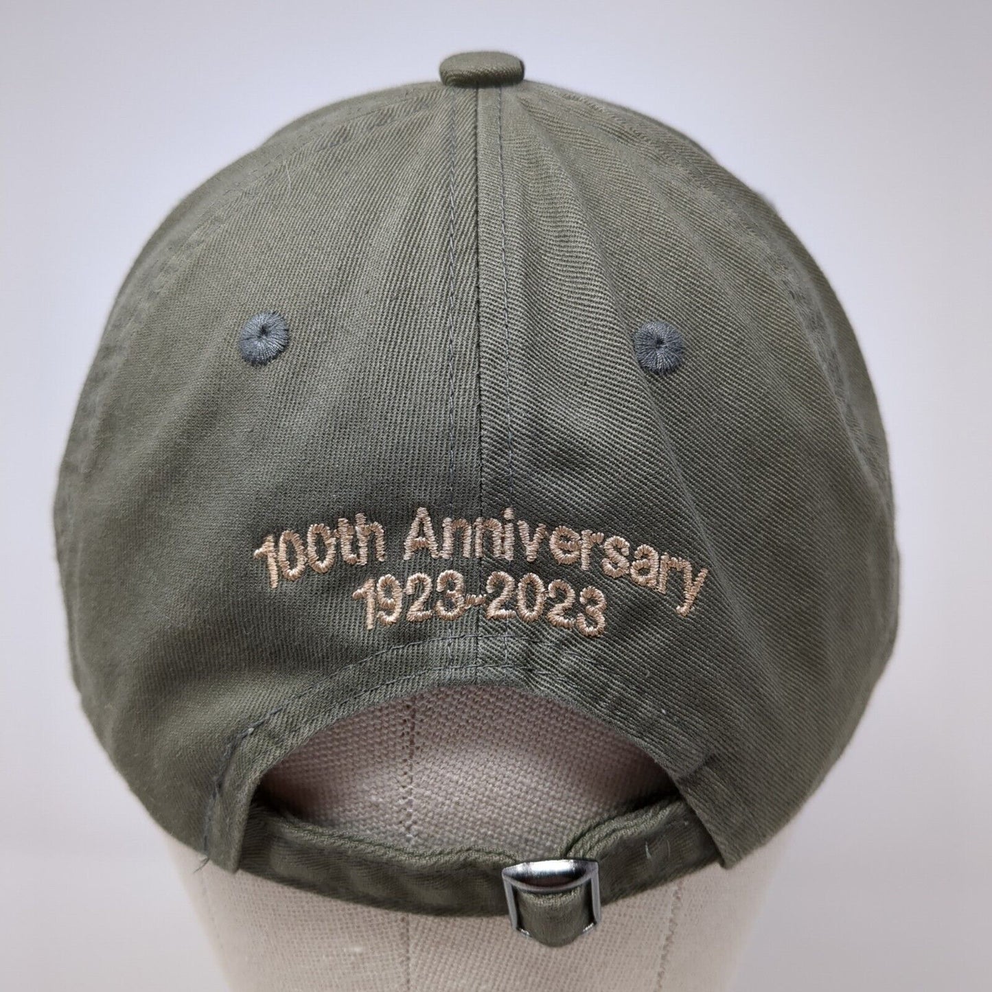 McCloud Golf Club Slideback Hat Brown OSFA 100th Anniversary 1923-2023