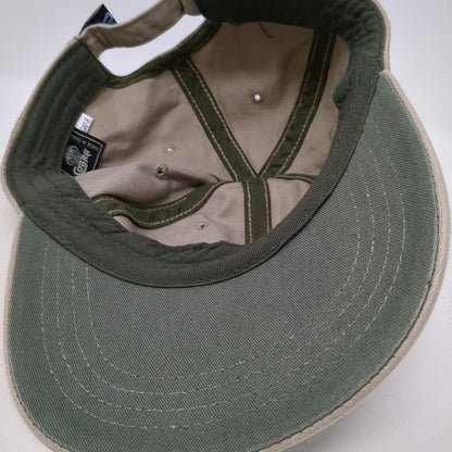 Cobra Baseball Cap Beige One Size Point Betsie Lighthouse Michigan Slideback Hat