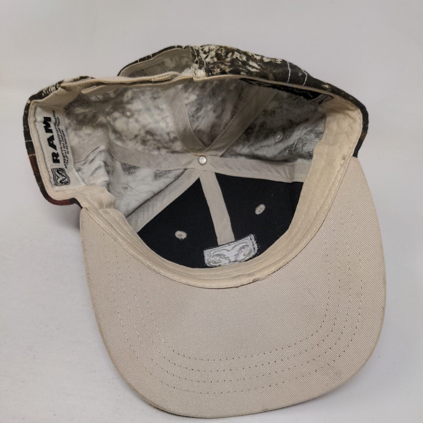 Dodge Ram Strapback Hat Camouflage One Size Adjustable Embroidered 6 Panel