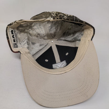 Dodge Ram Strapback Hat Camouflage One Size Adjustable Embroidered 6 Panel