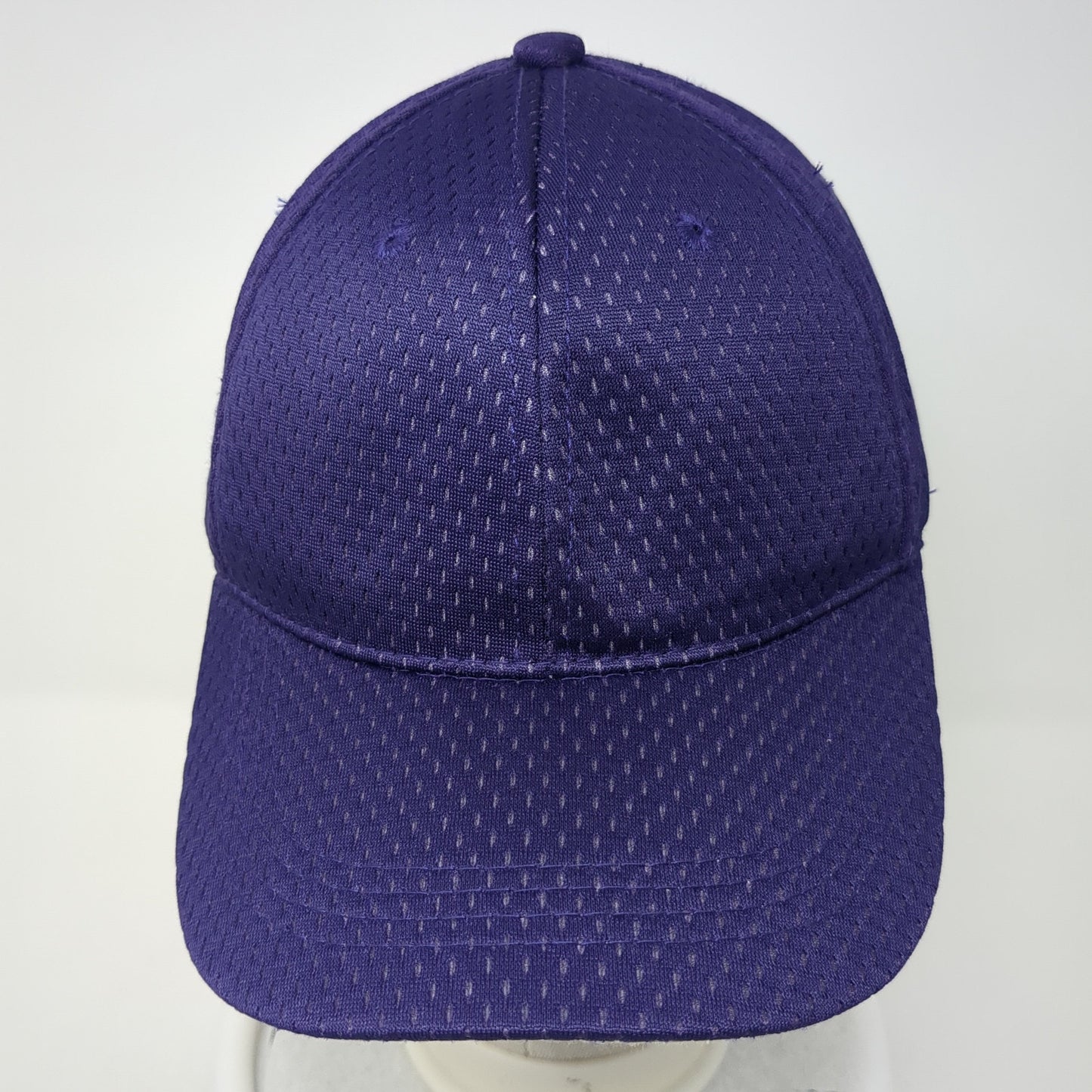 Outdoor Cap Strapback Baseball Cap Purple One Size Adjustable 6 Panel Blank